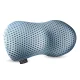 Orthopedic Lumbar Support Pillow with Memory Foam, Blue