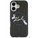 Karl Lagerfeld IML Choupettes Karl Script Logo MagSafe iPhone 17 Case - Black