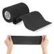 4Fizjo Self-Adhesive Cohesive Bandage 4.5 m x 10 cm, Black
