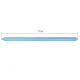 Neo-Sport Trampoline Upper Pole for 140 cm (4.5 ft) External Net, Blue