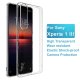 Sony Xperia 1 III IMAK UX-5 Series Full Protection Transparent Flexible TPU Case Cover