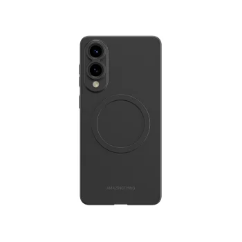 AmazingThing Samsung Galaxy S25 Edge Case Minimal Air Case, Black