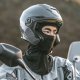Wozinsky WKM-03B sejas maska motociklam un velosipēdam, ziemas balaklava – melna