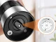 Electric Salt and Pepper Grinder with LED Light, Silver