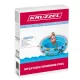Kruzzel Inflatable Kids Pool, 80x30 cm, Blue/Multicolor