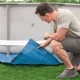 Bestway 58000 Pool Ground Cloth, 274 x 274 cm, Blue