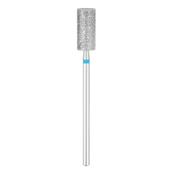 Exo Pro Diamond Nail Drill Bit Cylinder 6.0 mm Medium Blue