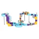 Magnetic Building Blocks - Racing Track with Cars, 129 Pieces