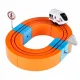 Magnetic Construction Set and Race Track, 65 Pieces