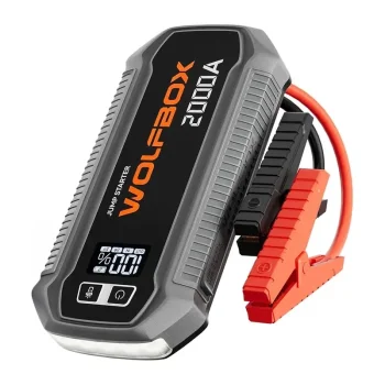 WOLFBOX MegaVolt 12 Jump Starter 2000 A 12,000 mAh