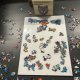 Kruzzel 24552 Wooden Jigsaw Unique Shape Puzzle for Children and Adults, 170 pieces