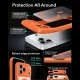 ESR Classic Hybrid MagSafe Case for iPhone 18 Pro / 17 Pro, Frosted Orange