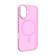 Puro Daylight MagSafe Silicone Case for iPhone 16, Pink