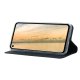 Google Pixel 5a 5G Magnetic PU Leather Phone Stand Card Slot Case Book Cover, Blue