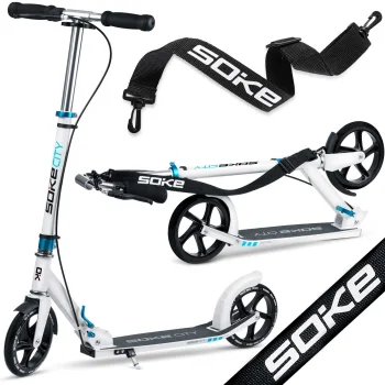 Soke City Urban Scooter, White
