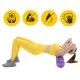 4FIZJO CARE+ Massage Foam Roller with Nubs 90 cm, Purple