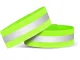 Elastic Reflective Armbands with Velcro, Yellow, 2 Pcs