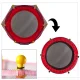Kids Garden Trampoline with Net and Balls, 140cm, Red