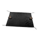 Waterproof Car Windshield Cover for Ice and Sun Protection, 242x142 cm, Black
