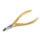 Nghia EVO 07 Cuticle Nippers (6 mm), Gold / Silver