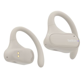 Belkin SoundForm ClearFit Open-Ear Wireless Earbuds White AUC013CTSA
