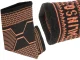 Elastic Ankle Joint Stabilizer Support Brace, Black/Orange