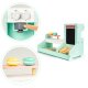 Wooden play café and shop for children with accessories, ECOTOYS