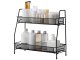 Kitchen shelf kitchen organizer standing two-tier loft spice rack