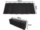 Folding Foam Camping Mat Thermal Hiking Sleeping Pad, Black