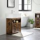 Leobert Under Sink Bathroom Cabinet Rustic Brown