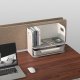 Настольный органайзер с выдвижным ящиком Ergo Office ER-440, белый