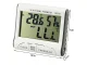 Weather Station with Thermometer and Hygrometer, White
