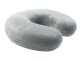 Gray memory travel pillow