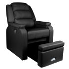 Professional SPA Pedicure Chair Hilton, black