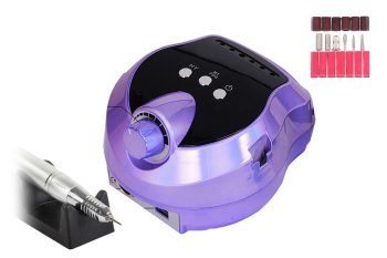 Manicure & Pedicure Nail Drill 80 W, With Foot Pedal & 6 Diamond Bits