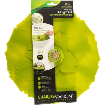 Charles Viancin ARTICHOCKE 28 cm Silicone Lid, Green