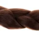 Kanekalon Synthetic Afro Braids for Hairstyles 60cm, Brown