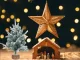 Artificial Christmas Tree with Snow, 50 cm