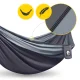 Double Camping Hammock Mountain Goat 300 x 200 cm, Grey/Graphite