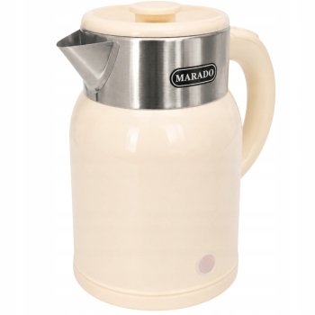 Elektriskā tējkanna Retro Vintage, 1500W, 1.4L, Bēša