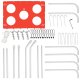 Kids 2-in-1 Football Goal with Target Mat 215x153x76 cm KX3207
