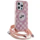 Karl Lagerfeld iPhone 15 Pro Max Case IML Crossbody Monogram, Pink