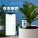 TUYA Smart Soil Temperature and Humidity Sensor, Wi-Fi, White/Blue