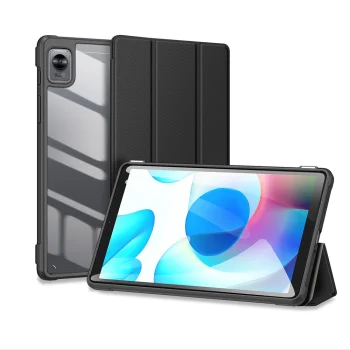 Dux Ducis Toby Flip Smart Case for Realme Pad Mini, Black