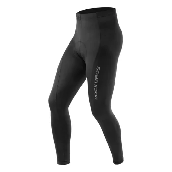Rockbros RK2004L Breathable Cycling Pants with Pad, Size L, Black