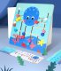 Bakalu Wooden Octopus Maze Logic Game