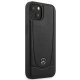 Mercedes Leather Urban iPhone 14 Plus dabīgās ādas vāciņš, melns