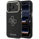 Guess Grained & Big Resin Logo Case for Apple iPhone 18 Pro / 17 Pro, Black