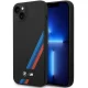 BMW Silicone Slanted Stripes Case for iPhone 14 Plus / 15 Plus, Black