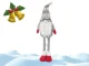 Christmas Gnome Decoration with Telescopic Legs 48-70 cm, Grey